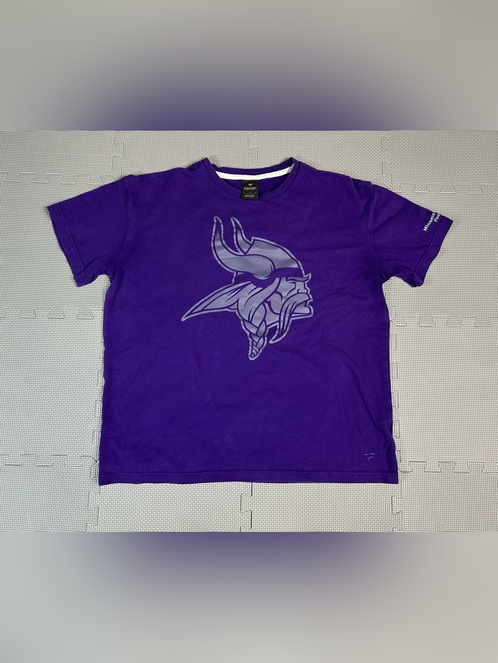 Signature T-shirt Men’s L NFL Minnesota Vikings Purple